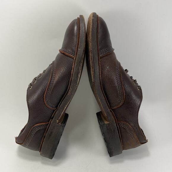 Allen Edmonds Overlord Cap Toe Oxford Dress Shoes Brown Leather Mens 7.5D USA main image 5